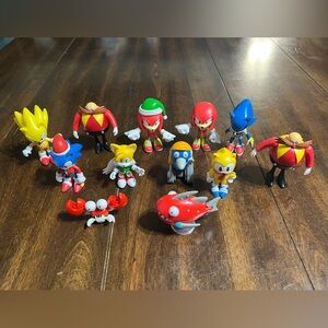 Sonic the Hedgehog Jakks Pacific 2.5" inch Action Figures. 12 Figure Lot